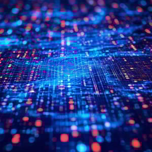 data intelligence background