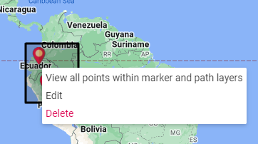 spatial data on AKTEK iO maps
