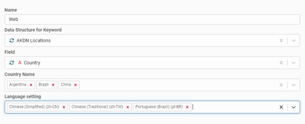 OTA tasks configurations