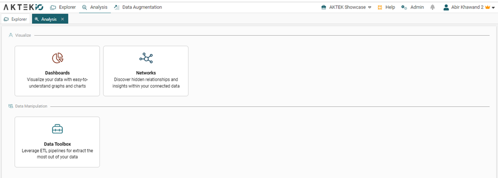 user friendly data management interface